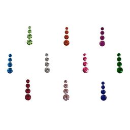 Comet Busters 10 Pcs Reusable Designer Bindis - Multicoloured image 2
