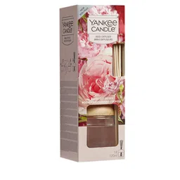 YANKEE CANDLE Transparent Original Reed Diffuser- Fresh Cut Roses image 4