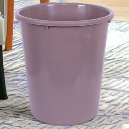 Kuber Industries Brown 2 Pieces Garbage Open Dustbins 10 L image 2