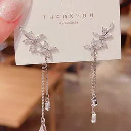 Goho Cubic Zirconia Drop Earrings-40