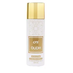 CFS Set of 2 Oudh Alcohol Free Long Lasting Deodorant Body Spray - 200 ml Each image 2