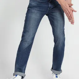 Flying Machine Stone Wash Authentic Signature Jeans-image-2