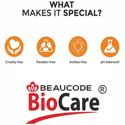 BEAUCODE BIOCARE Set of Charcoal Face & Body Mask - Scrub - Gel - 500 g each image 3