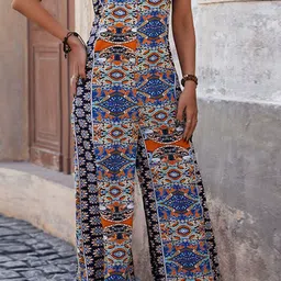 StyleCast x Revolte Ethnic Printed Basic Jumpsuit image 2