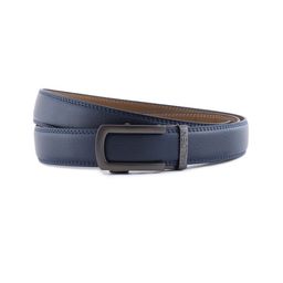 HALDEN Men Textured Leather Formal Belt-image-83