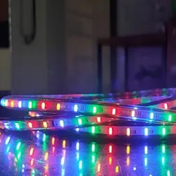 SPARK WORLD Red & Blue LED String Lights image 2