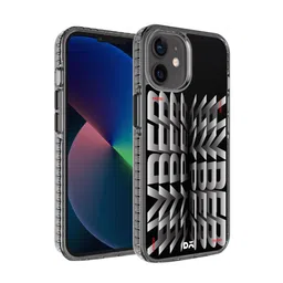 DailyObjects Black & White Hyper iPhone 12 Mini Back Case-35