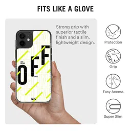 DailyObjects Black Quirky Offline Stride iPhone 12 Mini Phone Case image 4
