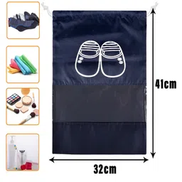 Kuber Industries Set Of 12 Printed Shoe Cover image 2