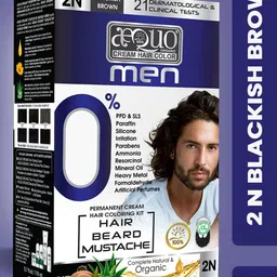 Aequo Organic Men Permanent Hair Color 170 ml - Blackish Brown 2N-25
