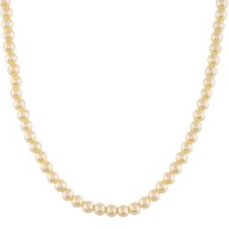 Silvermerc Designs Silver Pearls Studded Necklace image 2
