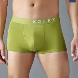 KOFFY Pack Of 2 Men Cotton Trunks KOFFY_KI37_AFBU_MTGN_2PC-picture-12