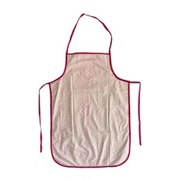 Kuber Industries Set of 2 Pink Dot Printed Cotton Aprons image 5