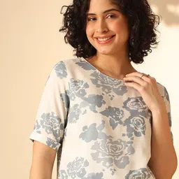 Anouk Women Floral Printed Crop Top-image-17