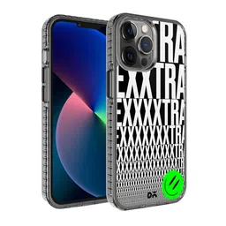 DailyObjects Black & White Extra iPhone 12 Pro Back Case-51