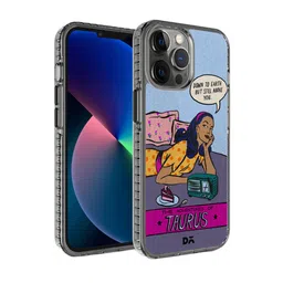 DailyObjects Blue & Purple Taurus Stride 2.0 iPhone 12 Pro Back Case-35