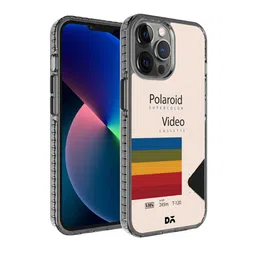 DailyObjects Rose & Red Polaroid VHS Stride 2.0 iPhone 12 Pro Phone Case image 1