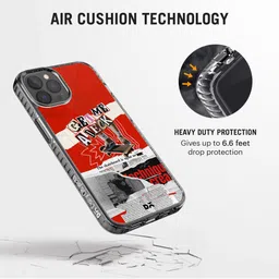 DailyObjects Black & Red Printed Get Me A Deck Stride  iPhone 12 Pro Max Phone Case image 4