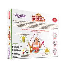 Giggles My First Pizza Mix & Match Play Set With 15 Toppings for 3+Years image 2