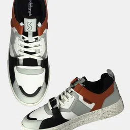 Solethreads Men Colourblocked Memory Foam Insole Anti-Skid Sneakers image 5