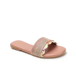Anouk Embellished Open Toe Flats image 5