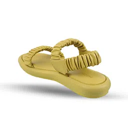 Mochi Textured Open Toe Flats image 4