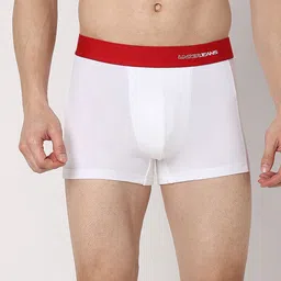 UnderJeans by Spykar Pack Of 4 Outer Elastic Trunks image 2