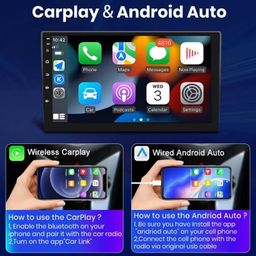 modishombre Modorwy Chevrolet Beat 2010-2014 Wireless CarPlay & Android Auto 9inch 1280P HD Car Android Display with Gorilla Glass | Android 13 | TS-7 Processor | 1GB RAM & 32GB ROM - AHD Camera & Frame Included image 5