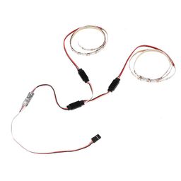 1 Set of Green+Red RC LED Strips and LED Controller with Y-Cable image 2