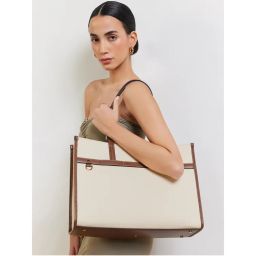 MIRAGGIO Cruise Canvas Shoulder Tote Bag Fits Upto 16 Inches Laptop-picture-33
