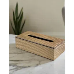 Mason Home Braided Gold Tissue Box-picture-8