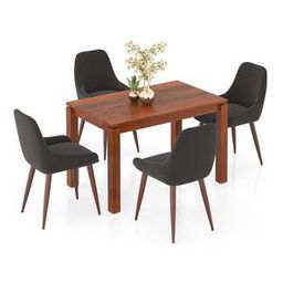urban ladder Atlas Solid Wood 4 Seater Dining Set in-picture-45
