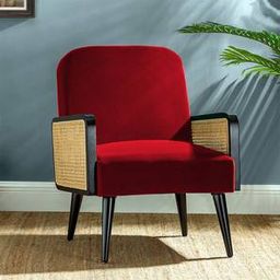 home lifestylez Haden Accent Chair in Maroon Colour-picture-14