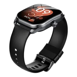 Croma Squad CS Smartwatch with Bluetooth Calling (2025 Model, 51.05mm Curved IPS Display, IP68 Water Resistant, Black) image 5