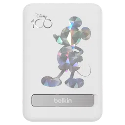 belkin D100 Mickey 5000 mAh 7.5W Fast Charging Power Bank (1 USB Type C Port, Overcharge Protection, Silver)-2