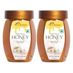 Dr. Morepen Multi Flora Honey,  250 g  Pure & Natural (Pack of 2) -image-11