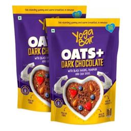 Yogabar Oats+,  1 kg  Dark Chocolate (Pack of 2) -19