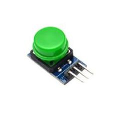 Green Electronic Building Blocks Big Key Button Module High Level Output-53