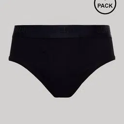 Multi Triple Pack Briefs with Logo Waistband-image-21