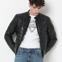 Classic Hybrid Quilted Leather Jacket-picture-48