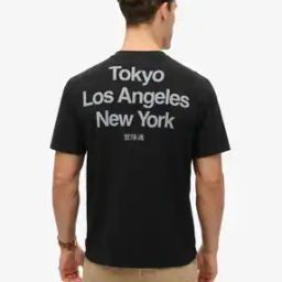 Core Logo City Regular Fit Crew-Neck T-Shirt-image-39