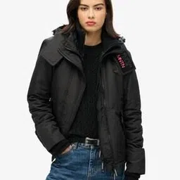 Women MTN Slim Fit Zip-Front Windbreaker Jacket-image-12