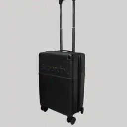 Men Brand Embossed Spinner Small Trolley Bag-53