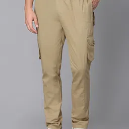 SAPPER Men Relaxed Cargos Trousers-image-51
