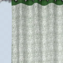 Dekor World Multicoloured Set of 2 Window Curtain image 3