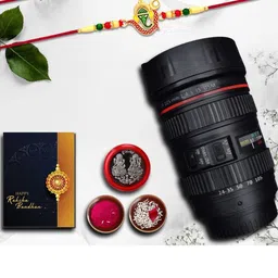 DeoDap Rakhi Combo With Roli Chawal Coin & Greeting Card-12