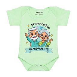 Arvesa Promoted To Grandparents Printed Bodusuit-image-81