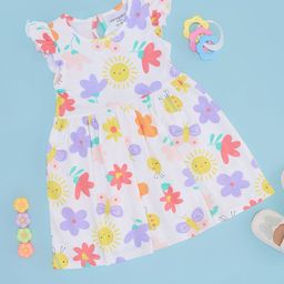 Pantaloons Baby Floral Print Fit & Flare Dress-image-93