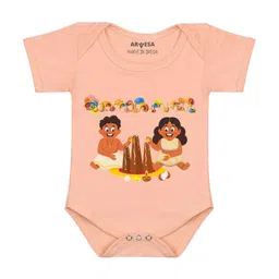 Arvesa My First Onam Printed Romper-48