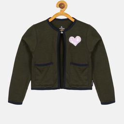 KiddoPanti Girls Crop Shrug-image-79